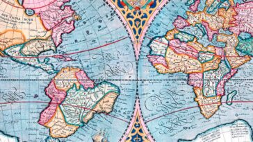 Mapamundi - 1587 - Orbis Terrae Compendiosa Descriptio Quam ex Magna Universali