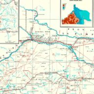 Mapa de Río Negro de 1968