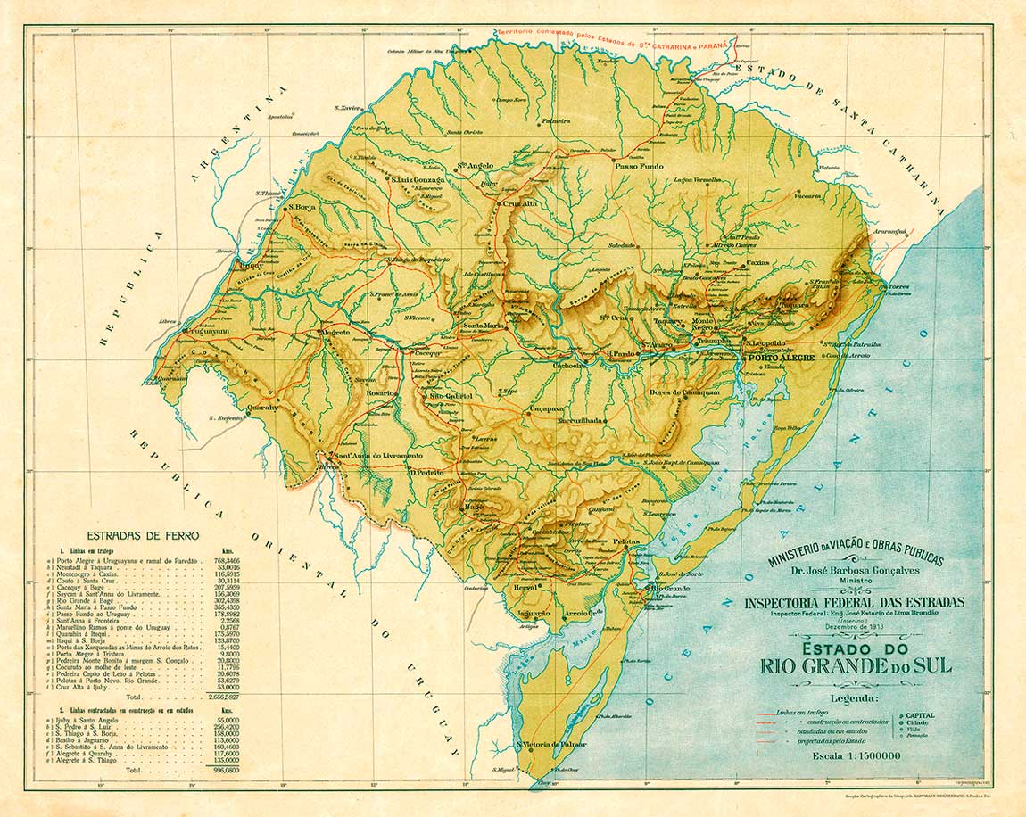 Estado de Río Grande - 1913